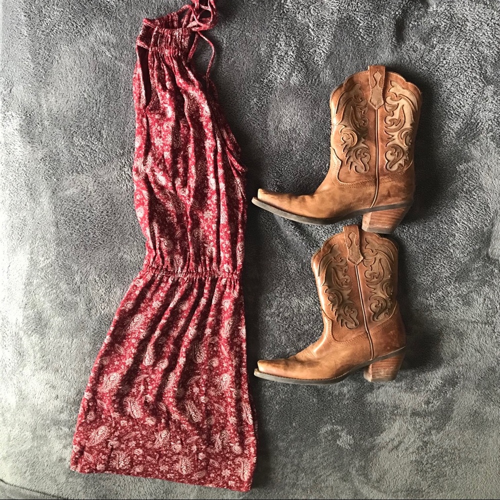 🌹Red Paisley Dress🌹